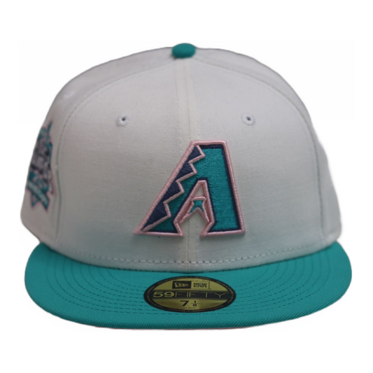 Arizona Diamondbacks Two Tone HC EXCLUSIVE “Monaco” 59FIFTY Hat Pink Undervisor