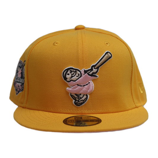 San Diego Padres Off-Field Pink Lemonade Exclusive 59FIFTY Fitted Hat Pink Undervisor🍋