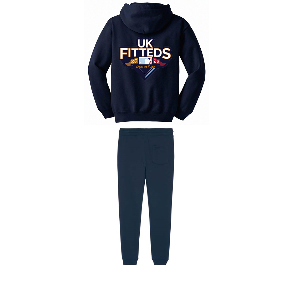 UKFitteds S1 Tracksuit Full Set Navy Colourway