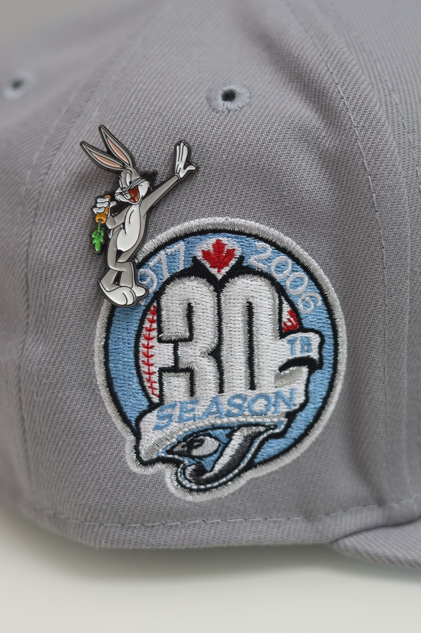 Grey Toronto Blue Jays Exclusive 59FIFTY Hat Icy Undervisor ❄️