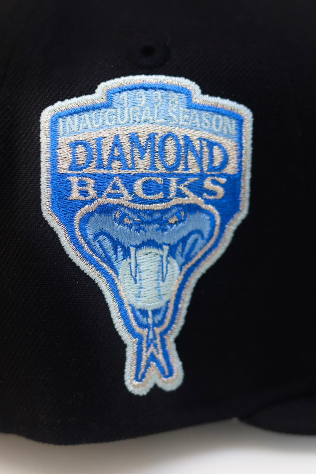 Arizona Diamondbacks Exclusive 59FIFTY Fitted Hat Sky Blue Undervisor