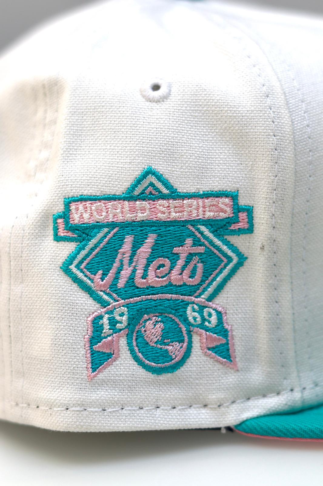 Two Tone New York Mets "HATCLUB" Exclusive Monaco Collection Pink Undervisor