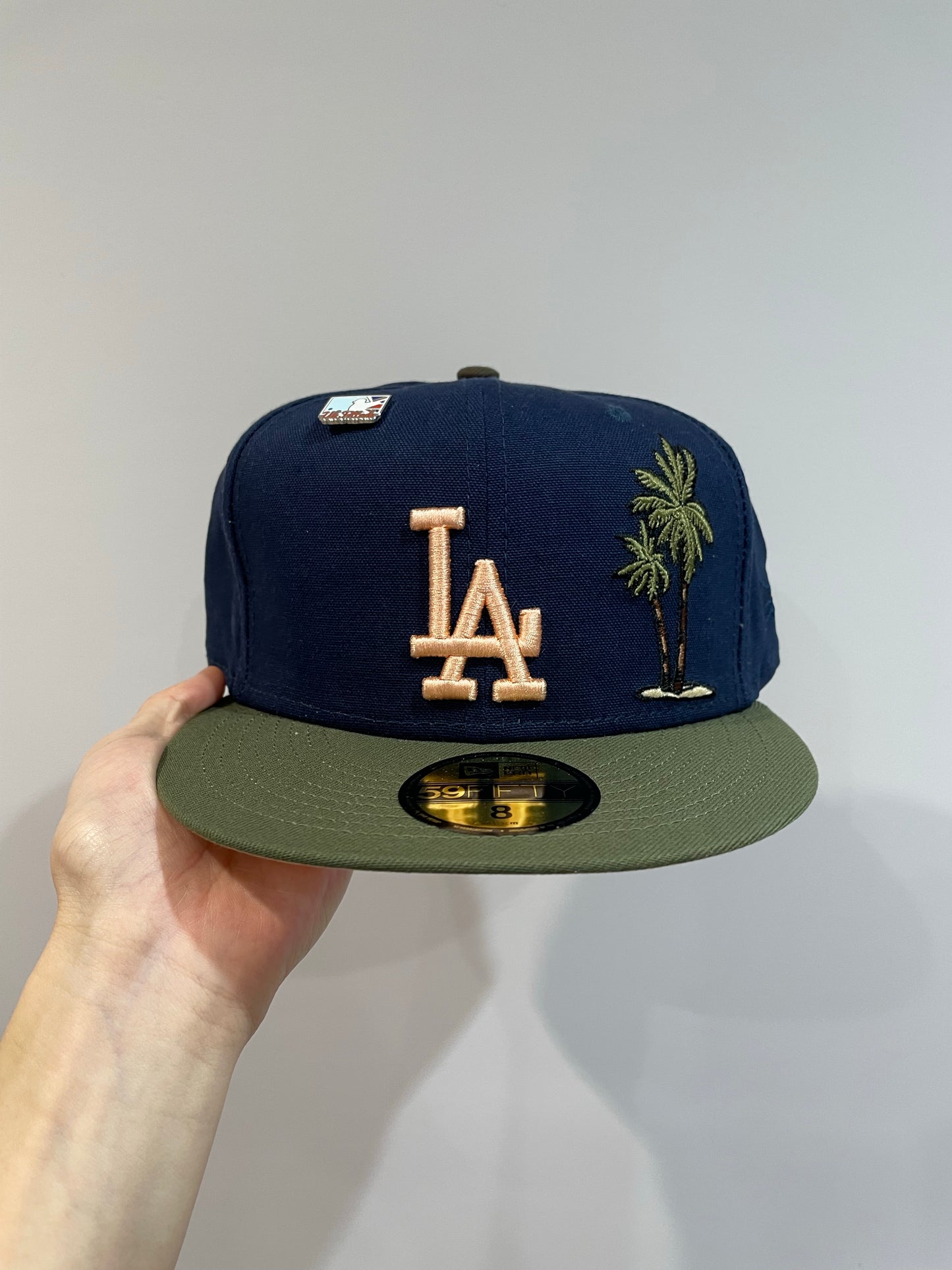 LA NAVY MILITARY GREEN TWO-TONE 🌴 59FIFTY FITTED